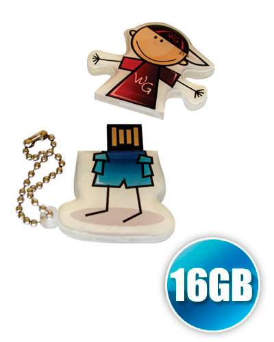 Pen Drive Estilizado 16GB